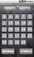 Puzzle 15 Sliding Numbers Lite capture d'écran 2