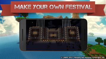Music Festival map for MCPE Affiche
