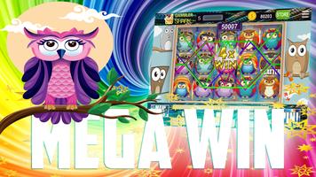 FREE: Crazy Owl Slot Vegas Slots Machines capture d'écran 2