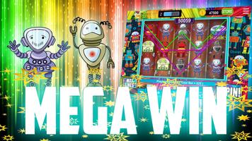 Mega Robots Slots – Free Vegas Machines اسکرین شاٹ 2