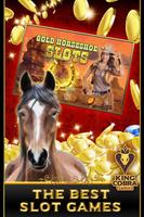 Golden Horseshoe Slots Poster