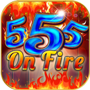 Triple 5 On Fire: slot machine APK