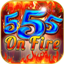 Triple 5 On Fire: slot machine-APK