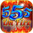 Triple 5 On Fire: slot machine ikona