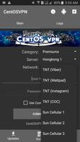 برنامه‌نما Centos VPN عکس از صفحه