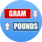 Gram to Pounds Converter icône