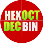 Hex, Oct, Bin, Dec Converter icône