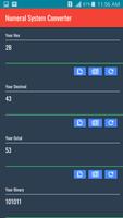 Hex, Oct, Bin, Dec Converter capture d'écran 3