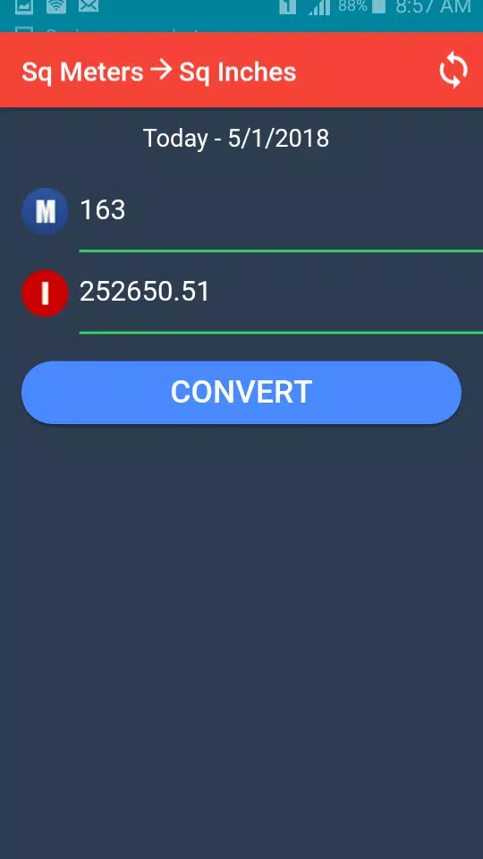 Square Meter to Square Inches Converter for Android - APK Download