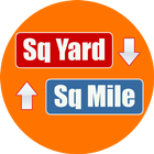 Square Yard to Square Mile Converter icône