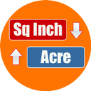 APK Square Inch to Acre Converter