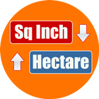 Square Inch to Hectare Converter icône