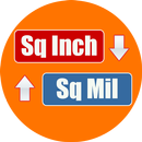 APK Square Inch to Square Mil Converter