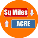 Square Miles to Acre Converter APK