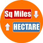Square Miles to Hectare Converter icône