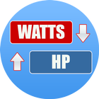 Watts to Horsepower Converter icône