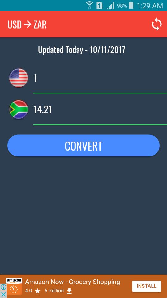 USD to ZAR for Android - APK Download