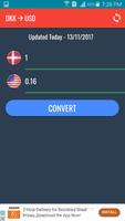 USD to DKK Converter تصوير الشاشة 2