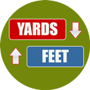 APK Yards to Feet Converter