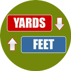 Yards to Feet Converter icône