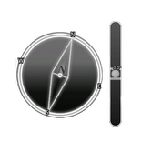 Micro Spirit Level + Compass