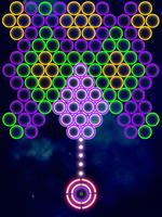 Glow Neon Bubble poster