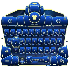 blue spacecraft keyboard ufo stars alien trek