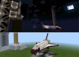 Map Spaceflight MCPE Affiche