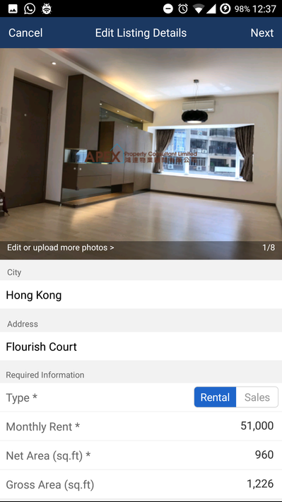 千居 Spacious Lister - For Realty Agents & Landlords screenshot 2