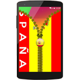 Spain Zipper Lock Screen