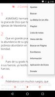 Spanish Bible + Free Audio Bible syot layar 1