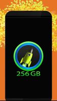 برنامه‌نما 256 GB storage space cleaner عکس از صفحه