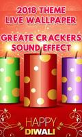 Diwali Firework Live Wallpaper - Diwali Crackers capture d'écran 1