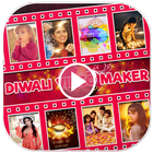 Happy Diwali Video Maker, Diwali Photo Video Maker icône