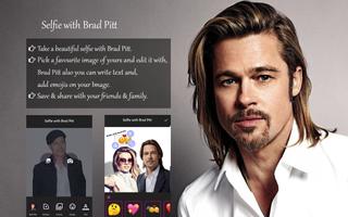 Selfie with Brad Pitt poster