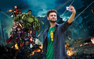 Selfie with Avengers الملصق