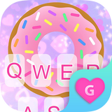 Sparkle Donut Klavye Tema Kızları simgesi