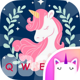 Sparkle Star Pink Unicorn Keyb icon