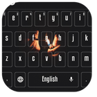 Teclado fogo Sparkling ícone