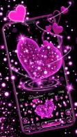 Sparkling Neon Pink poster