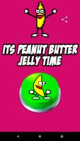 Banana Jelly Button Affiche