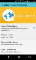 برنامه‌نما CNA: Caller’s Name Announcer عکس از صفحه