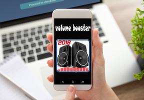 volume booster - Bass booster , increase volume Affiche