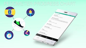 1 Schermata step counter & walking calorie burn calculator pro