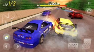 Nitro Racing 3d : Speed Car lap Racing Games poster
