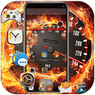 Flame Speed Car Wallpapers &amp; Lock Screen-icoon