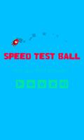 Speed test direction ball Affiche