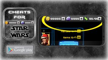 Cheats For Star Wars App For - Prank. ảnh chụp màn hình 1