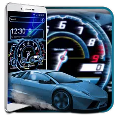 Descargar APK de Velocímetro de coche neón tema