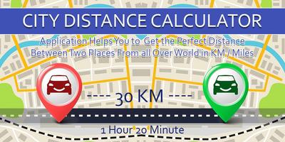 City Distance plakat